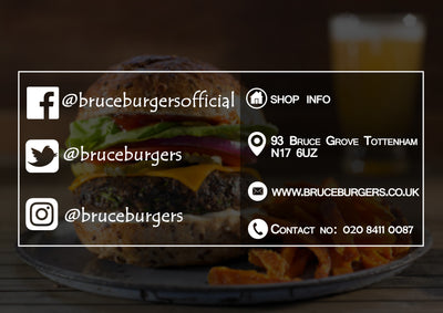 Bruce Burgers Business Card