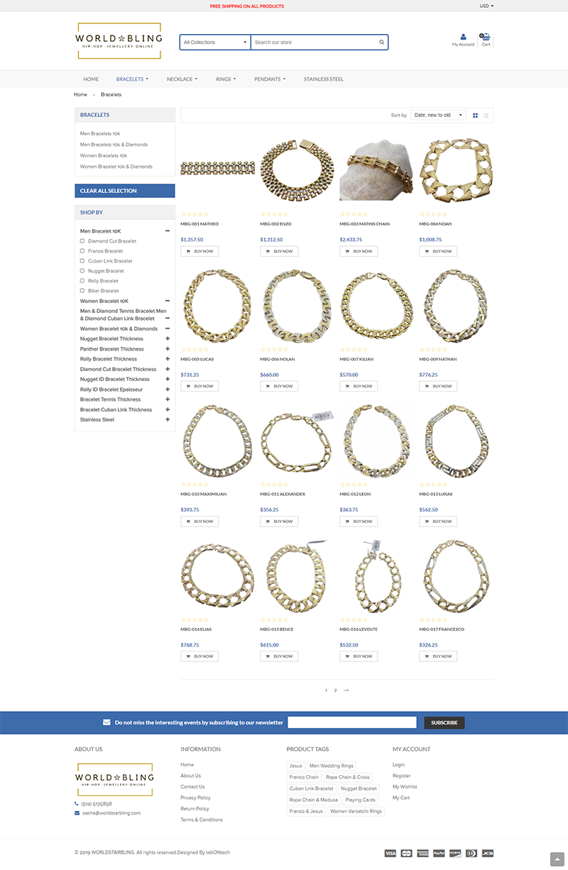 World Start Bling