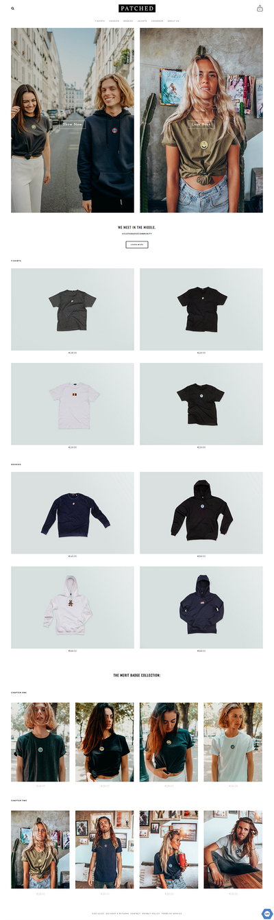 Patched Clothing