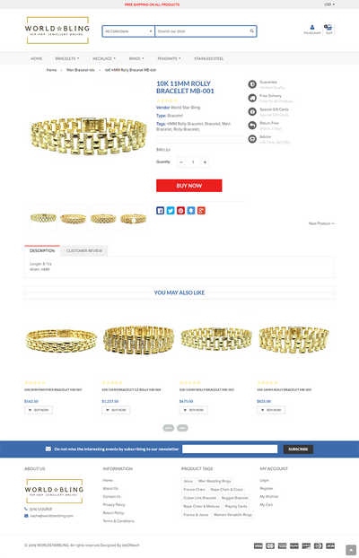 World Start Bling