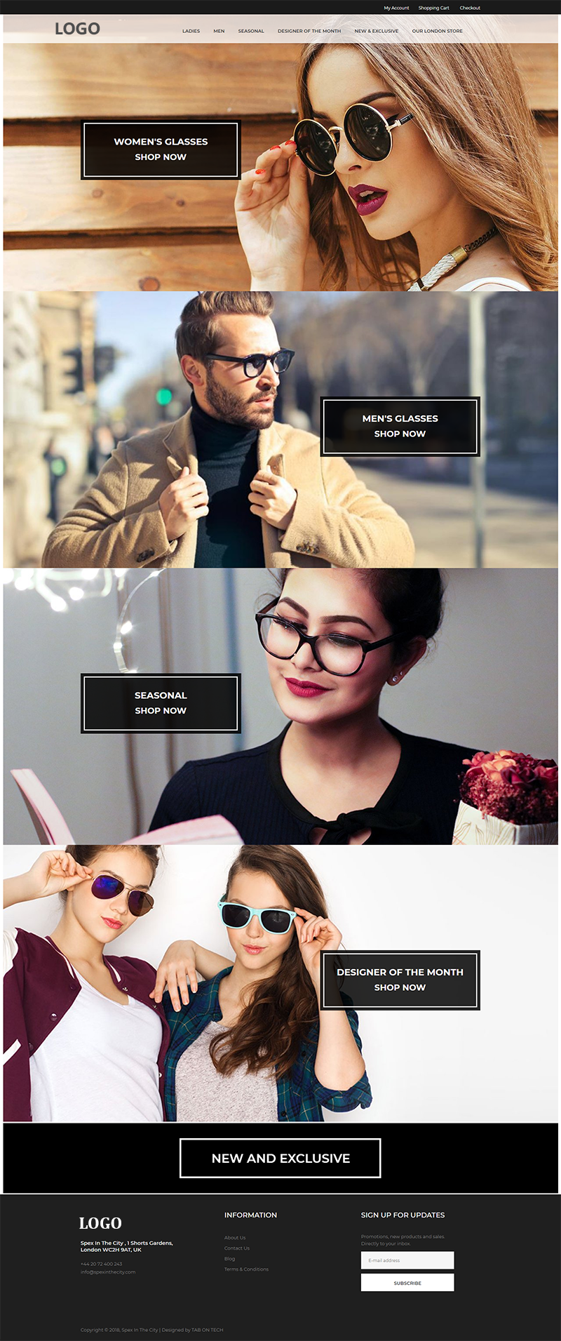 Basic Company Website
